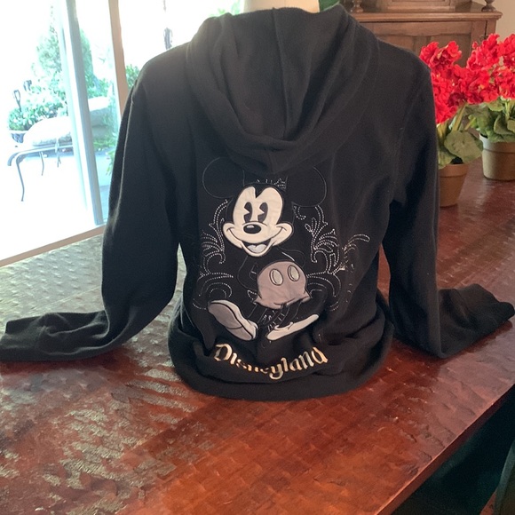 Disney Jackets & Blazers - Disney Parks Fleece Mickey Mouse Hoodie with Zipper Pockets